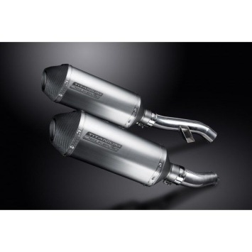 Delkevic slip-on kit X-Oval Titanium 260mm zonder e-keur - FJR1300 (2006-2020)