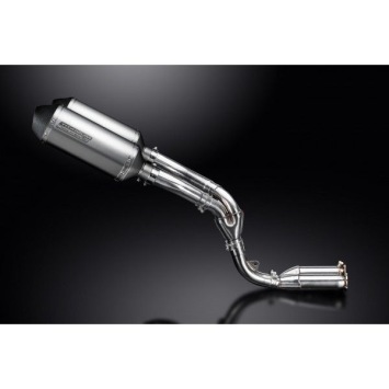 Delkevic slip-on kit X-Oval Titanium 260mm zonder e-keur - ZX10R 06-07 DECAT