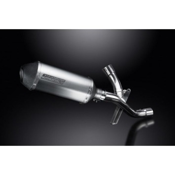 Delkevic slip-on kit X-Oval Titanium 260mm zonder e-keur - MULTISTRADA 1200 ENDURO (2016-2018)