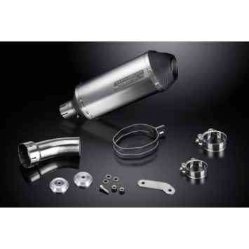 Delkevic slip-on kit X-Oval Titanium 260mm zonder e-keur - R NINE T 2013-2018