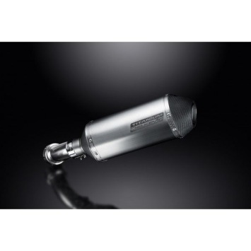 Delkevic slip-on kit X-Oval Titanium 260mm zonder e-keur - R NINE T 2013-2018