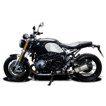 Delkevic slip-on kit X-Oval Titanium 260mm zonder e-keur - R NINE T 2013-2018