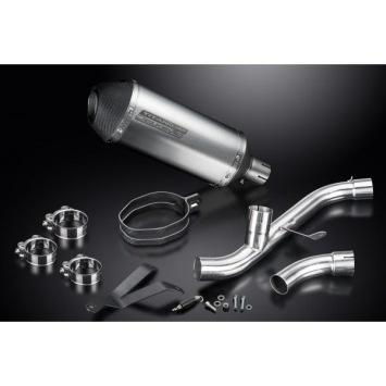 Delkevic slip-on kit X-Oval Titanium 260mm zonder e-keur - SUPERSPORT 2017-2019