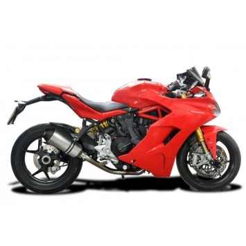 Delkevic slip-on kit X-Oval Titanium 260mm zonder e-keur - SUPERSPORT 2017-2019