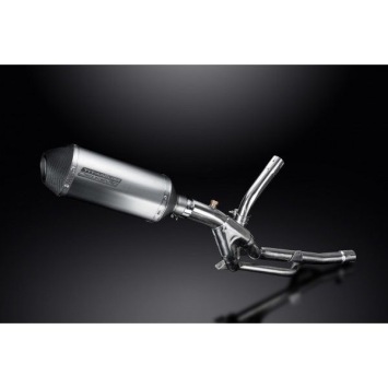 Delkevic slip-on kit X-Oval Titanium 260mm zonder e-keur - DL650 V-Strom (2017-2020)