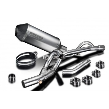 Delkevic slip-on kit X-Oval Titanium 260mm zonder e-keur - DL650 V-Strom (2017-2020)