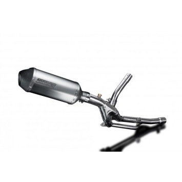 Delkevic slip-on kit X-Oval Titanium 260mm zonder e-keur - DL650 V-Strom (2017-2020)