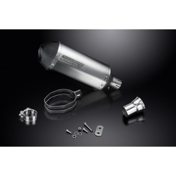 Delkevic slip-on kit X-Oval Titanium 260mm zonder e-keur - SUPERDUKE 1290 R/GT 14-18