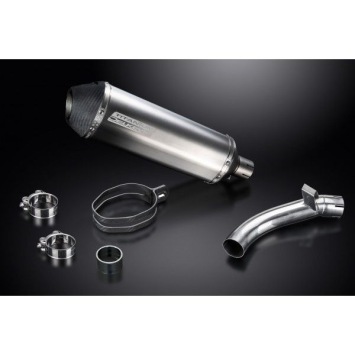 Delkevic slip-on kit X-Oval Titanium 343mm zonder e-keur - Versys 1000 (2019-2020)