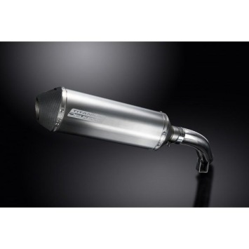 Delkevic slip-on kit X-Oval Titanium 343mm zonder e-keur - Versys 1000 (2019-2020)