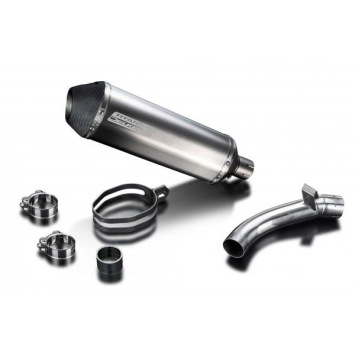 Delkevic slip-on kit X-Oval Titanium 343mm zonder e-keur - Versys 1000 (2019-2020)
