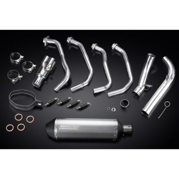 Delkevic volledig systeem X-Oval Titanium zonder e-keur - Versys 1000 (2019)