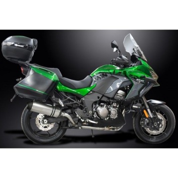 Delkevic volledig systeem X-Oval Titanium zonder e-keur - Versys 1000 (2019)