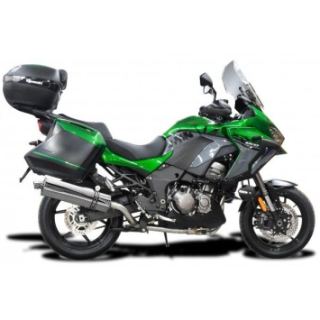 Delkevic volledig systeem Oval RVS 450mm zonder e-keur - Versys 1000 (2019)