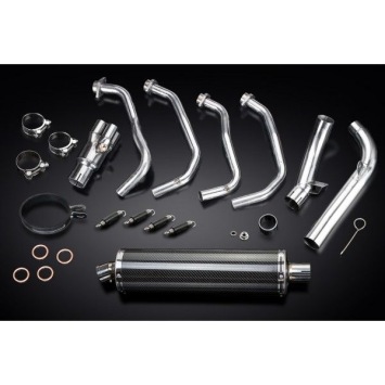 Delkevic volledig systeem Oval Carbon 450mm zonder e-keur - Versys 1000 (2019)