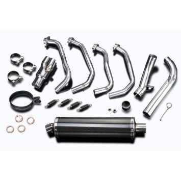 Delkevic volledig systeem Oval Carbon 450mm zonder e-keur - Versys 1000 (2019)