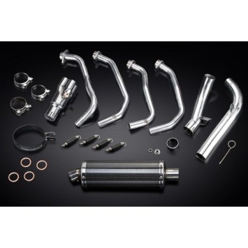 Delkevic volledig systeem Oval Carbon 350mm zonder e-keur - Versys 1000 (2019)