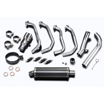 Delkevic volledig systeem Oval Carbon 350mm zonder e-keur - Versys 1000 (2019)