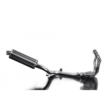 Delkevic volledig systeem Oval Carbon 350mm zonder e-keur - Versys 1000 (2019)