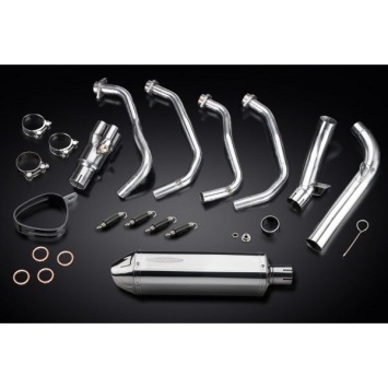 Delkevic volledig systeem Tri-Oval RVS 320mm zonder e-keur - Versys 1000 (2019)