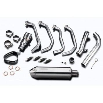 Delkevic volledig systeem Tri-Oval RVS 320mm zonder e-keur - Versys 1000 (2019)