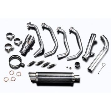 Delkevic volledig systeem Round Carbon 350mm zonder e-keur - Versys 1000 (2019)