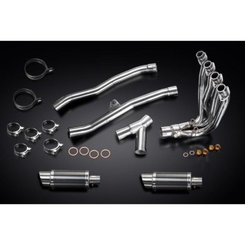 Delkevic volledig systeem Round Carbon 200mm zonder e-keur - ZZR1400 (2008-2011)