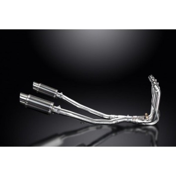 Delkevic volledig systeem Round Carbon 200mm zonder e-keur - ZZR1400 (2008-2011)