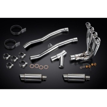 Delkevic volledig systeem Round RVS 200mm zonder e-keur - ZZR1400 (2008-2011)