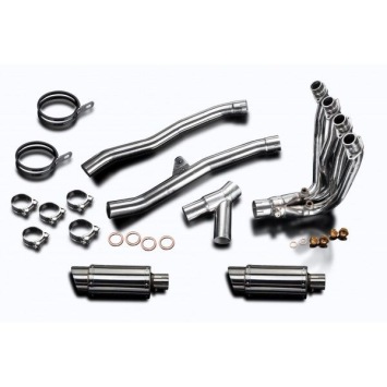 Delkevic volledig systeem Round RVS 200mm zonder e-keur - ZZR1400 (2008-2011)