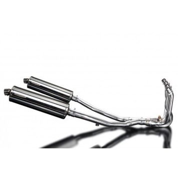 Delkevic volledig systeem Oval RVS 450mm zonder e-keur - ZZR1400 (2008-2011)