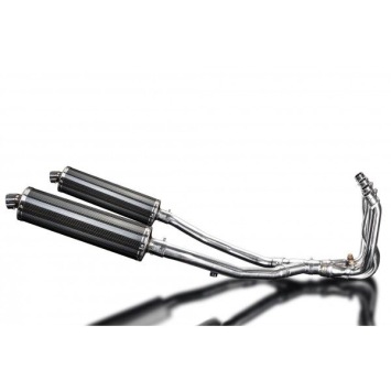 Delkevic volledig systeem Oval Carbon 450mm zonder e-keur - ZZR1400 (2008-2011)