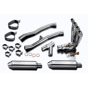 Delkevic volledig systeem Tri-Oval RVS 320mm zonder e-keur - ZZR1400 (2008-2011)