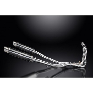 Delkevic volledig systeem Round Carbon 350mm zonder e-keur - ZZR1400 (2008-2011)