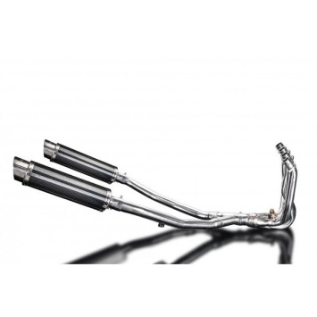 Delkevic volledig systeem Round Carbon 350mm zonder e-keur - ZZR1400 (2008-2011)