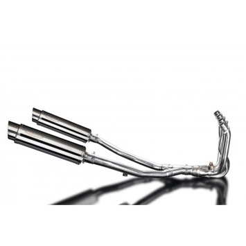 Delkevic volledig systeem Round RVS 350mm zonder e-keur - ZZR1400 (2008-2011)