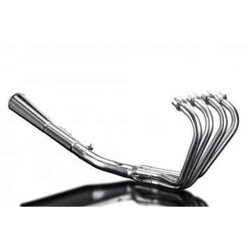 Delkevic volledig systeem Megaphone RVS 550mm zonder e-keur - GSX1100E (1979-1981)