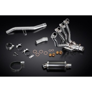 Delkevic volledig systeem Oval Carbon 225mm zonder e-keur - GTR1400 (2007-2020)