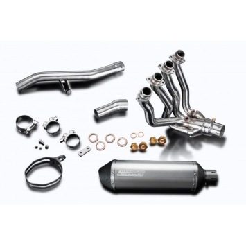 Delkevic volledig systeem X-Oval Titanium zonder e-keur - GTR1400 (2007-2020)