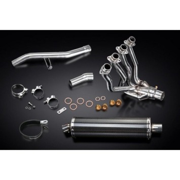 Delkevic volledig systeem Oval Carbon 450mm zonder e-keur - GTR1400 (2007-2020)