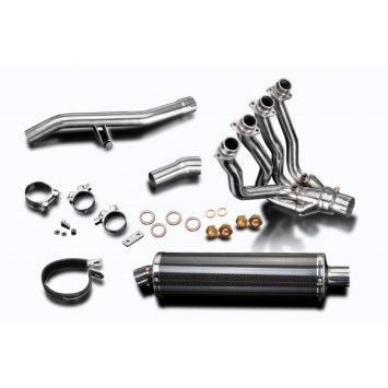 Delkevic volledig systeem Oval Carbon 450mm zonder e-keur - GTR1400 (2007-2020)