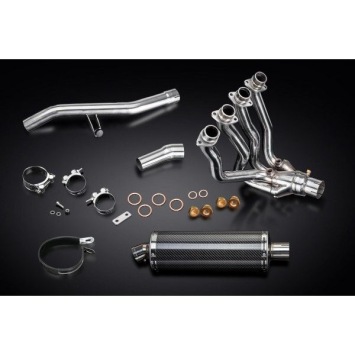 Delkevic volledig systeem Oval Carbon 350mm zonder e-keur - GTR1400 (2007-2020)