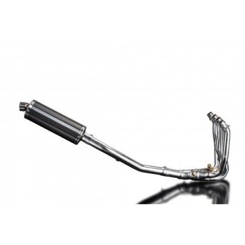 Delkevic volledig systeem Oval Carbon 350mm zonder e-keur - GTR1400 (2007-2020)