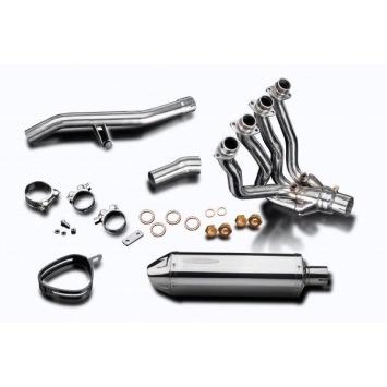 Delkevic volledig systeem Tri-Oval RVS 320mm zonder e-keur - GTR1400 (2007-2020)