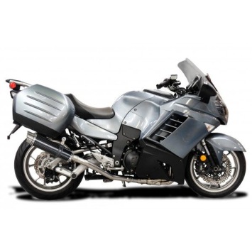 Delkevic volledig systeem Round Carbon 350mm zonder e-keur - GTR1400 (2007-2020)