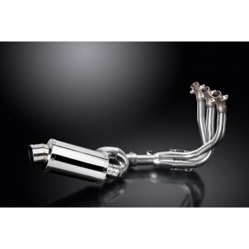 Delkevic volledig systeem Oval RVS 225mm zonder e-keur - Street Triple (2017-2020)