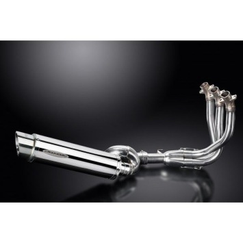 Delkevic volledig systeem Round RVS 350mm zonder e-keur - Street Triple (2017-2020)