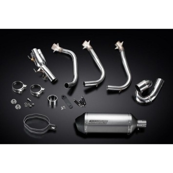 Delkevic volledig systeem X-Oval Titanium 260mm zonder e-keur - Street Triple (2017-2020)