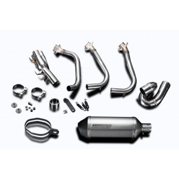 Delkevic volledig systeem X-Oval Titanium 260mm zonder e-keur - Street Triple (2017-2020)