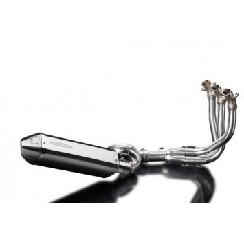 Delkevic volledig systeem Tri-Oval RVS 320mm zonder e-keur - Street Triple (2017-2020)